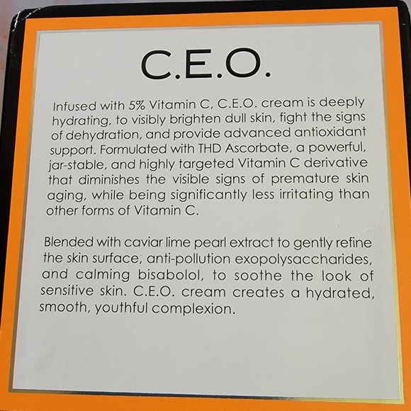 Sunday Riley C.E.O. Vitamin C Rich Hydration Cream 1.7oz in Box - Picture 5 of 9